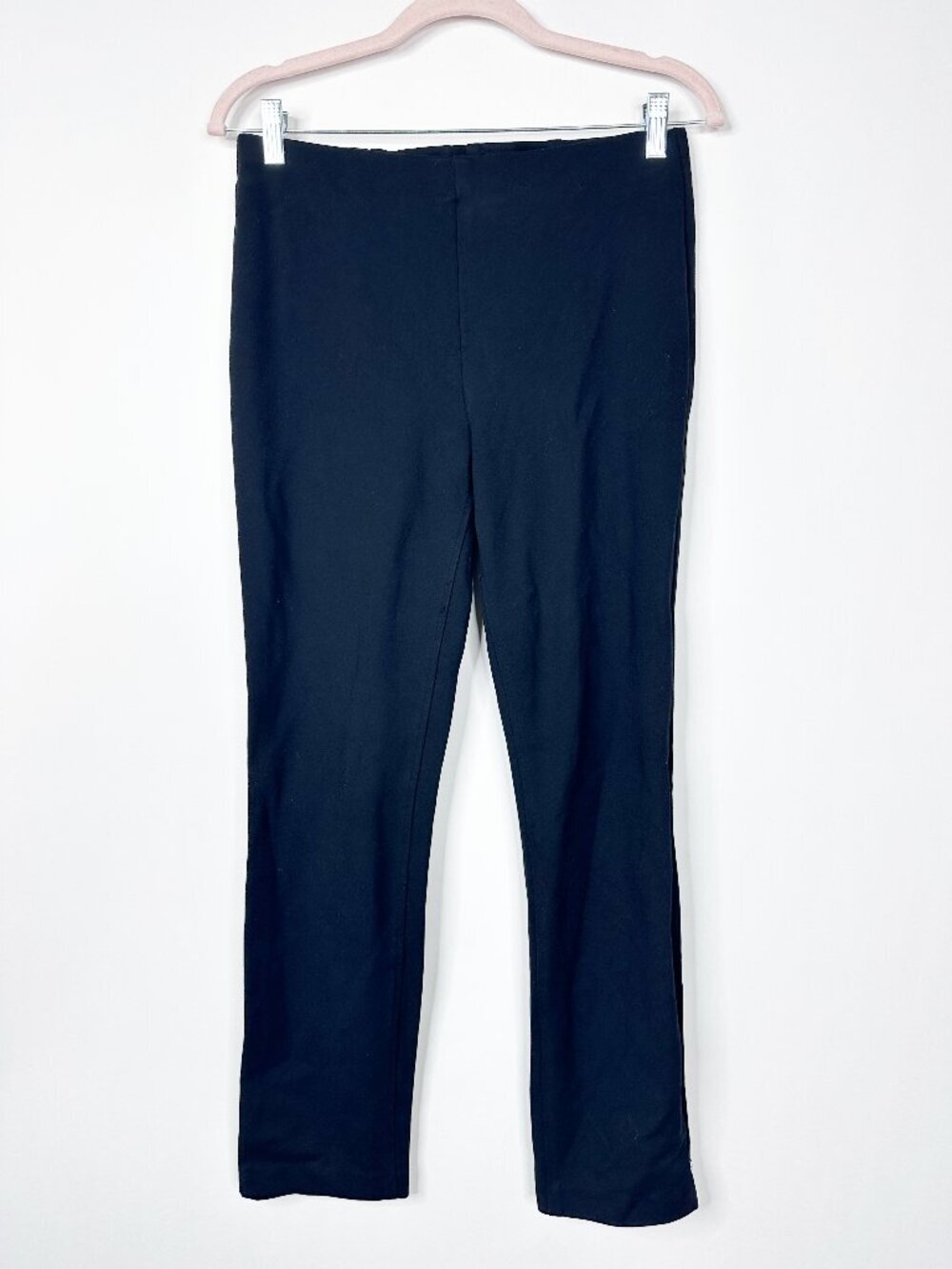 2/$30 Crosby Springfield Classic Pull On Ankle Pant High Rise Black 8 #A1860 - Picture 3 of 8
